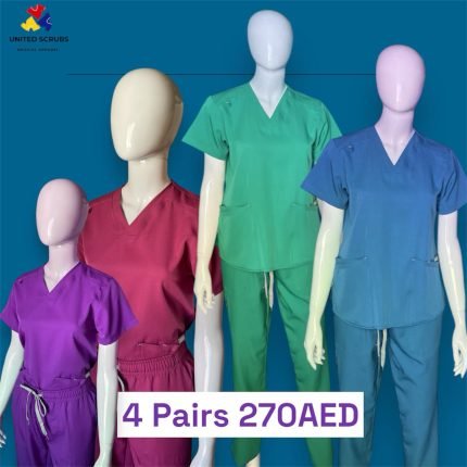 Unisex scrubs Set 2 ( Bundle Set ) – 4 pairs