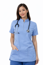 United scrubs Chinese colar set Brand United Scrubs Fabric: Poly Spandex