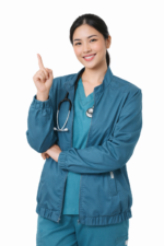 Unisex Warm-up Jacket Brand United scrubs Fabric: Poly Spandex