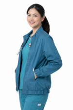 Unisex Warm-up Jacket Brand United scrubs Fabric: Poly Spandex - Image 6