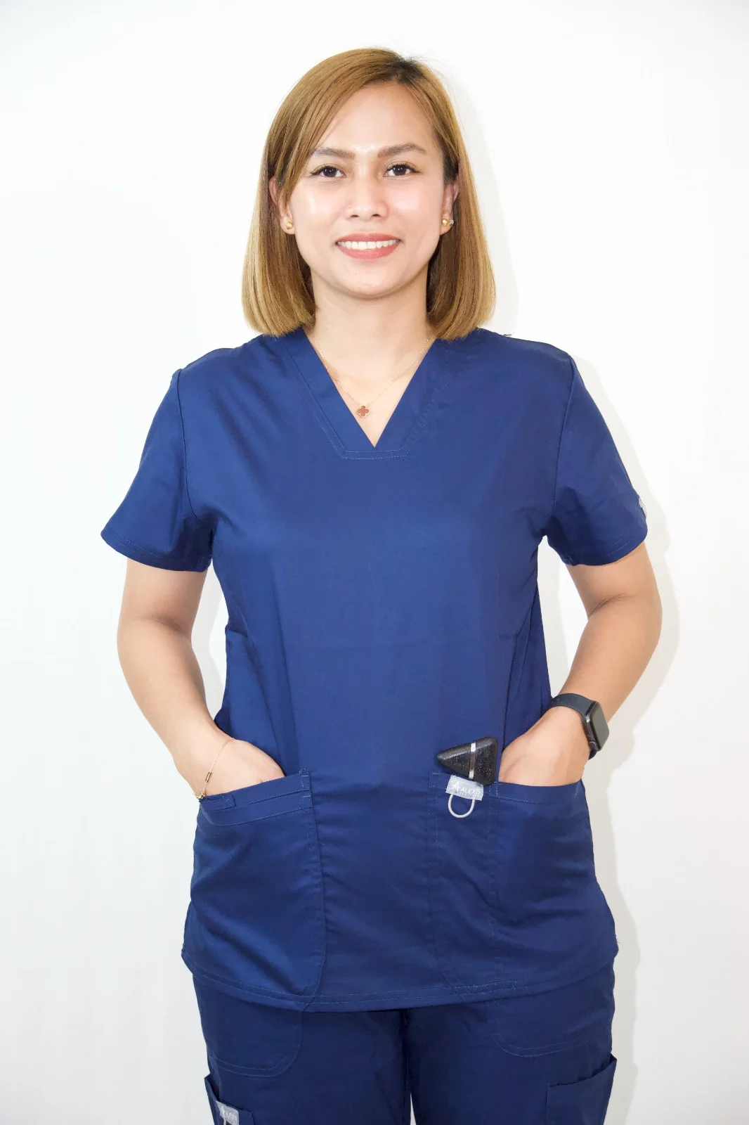 WhatsApp-Image-2025-05-10-at-1.17.13-PM-3 Alexis Flex Wear FW201/351 Stretchable Scrubs Set - Image 1