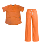 United Scrub Stretch set with wide leg pant - Image 3