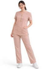 V-NECK ZIP United Scrubs Stretch
