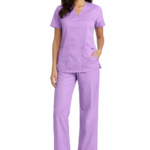 United Scrub Stretch set with wide leg pant